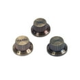 thumbnail image 3 of Perillas de plástico Advancent para guitarra eléctrica 3 uds bronce, 3 of 6
