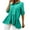 Green, variant on USSUMA Women's Tops Womens Tank Tops Summer Women Fashion Turndown Collar Half-Sleeve Casual T-Shirt Tee Tops Clearance Sale Summer Tops for Women