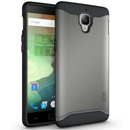TUDIA Slim-Fit [MERGE] EXTREME Protection / Rugged but Slim Dual Layer Case for OnePlus
