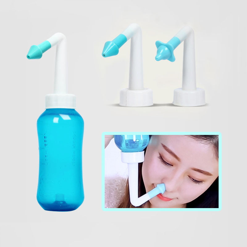 Jeobest Nasal Nose Wash Bottle Nasal Wash Bottle Pot Nasal Wash Cleaner Nose Washer Nasal