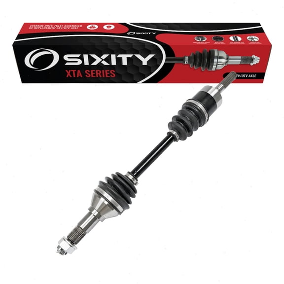 Sixity XTA Front Right Axle compatible with Can-Am Outlander 1000 X mr xc XT XT-P 650 DPS Mossy Oak Hunting Edition 850 North Max Limited Renegade 570 2018-2021