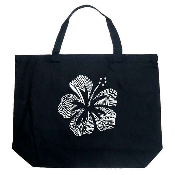 LA Pop Art Large Word Art Tote Bag - Mahalo