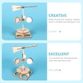 thumbnail image 4 of Shisuyan 2 Sets Wind Direction Indicators DIY Kit Wood for Practical Ability 6.3*3.1*3.1in, 4 of 8