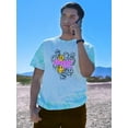 thumbnail image 2 of Graffiti Style Happy Dead Faces Tie Dye Cyclone Men -Image by Shutterstock, Male Small, 2 of 4