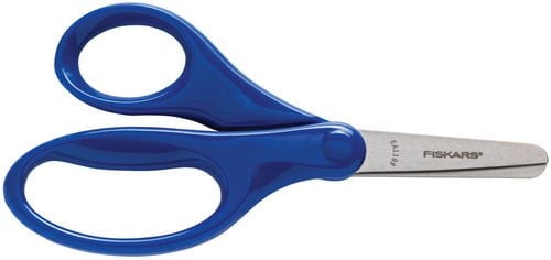 Fiskars Blunt-Tip 5" Kids Scissors, For ages 5+