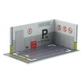 thumbnail image 4 of Langgg 1:32 Parking Lot Model Car Diecast Garage for Diorama Collection Background 32008 Gray, 4 of 4
