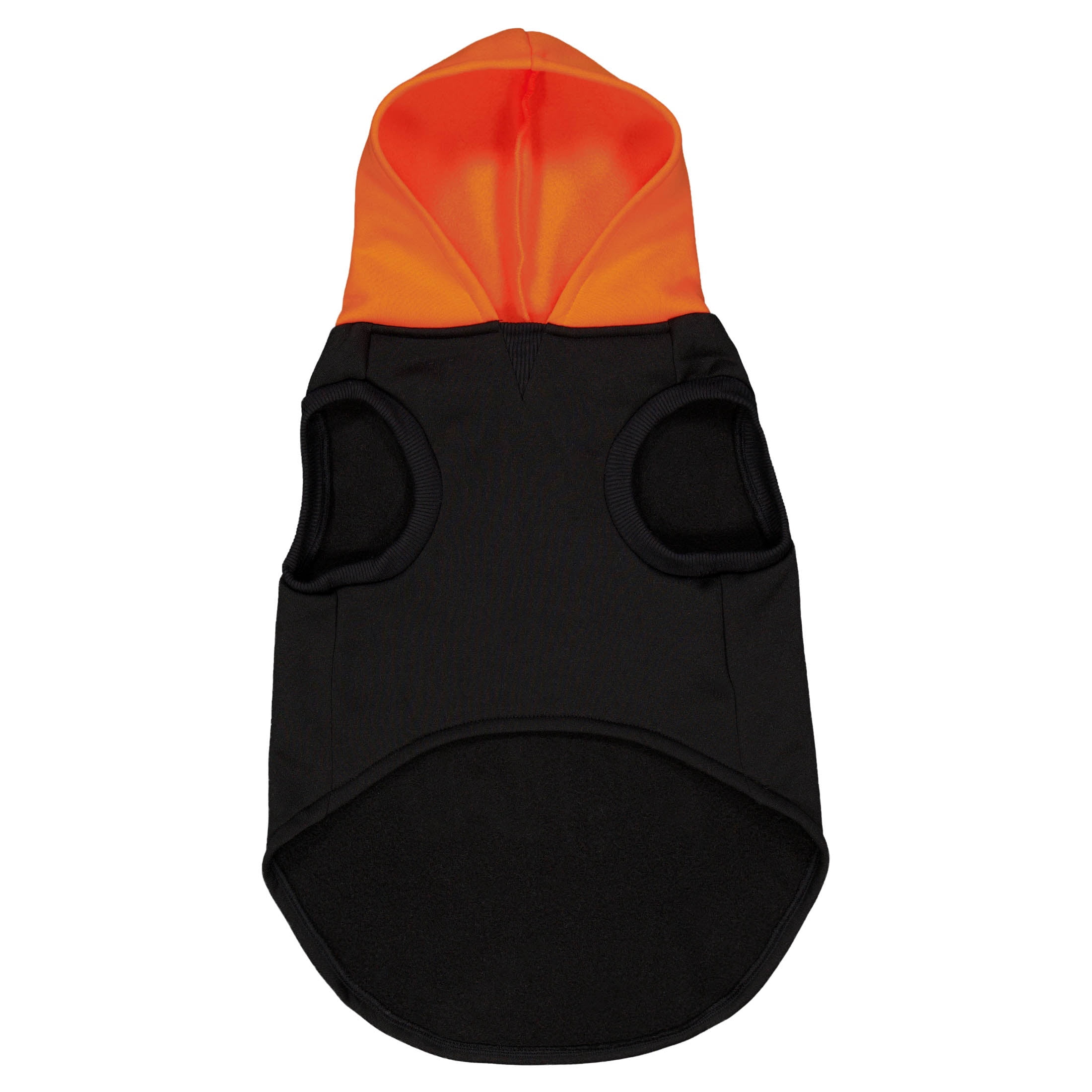 Vibrant Life Halloween Hoodie for Dogs and Cats, Witch Please, Orange and Black, XS