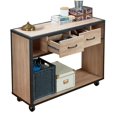 thumbnail image 2 of ACME Console Bemis en Chêne Clair Vieilli, 2 of 2