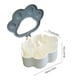 thumbnail image 3 of Caja de condimentos 5 en 1 con forma de pata de gato, organizador de especias de cocina con tapa transparente, contenedores apilables para almacenar condimentos, diseño antiderrames con múltiples com, 3 of 6