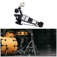 thumbnail image 1 of Pedal de bombo de cadena única, Pedal de patada de tambor para tambores de Jazz, regalos de baterista, práctica de tambor, batidor de tambor Universal, 1 of 9