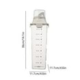 thumbnail image 3 of CaiYueKe Airtight Food Storage Containers with Measuring Cup, Kitchen Pantry Organization, Clear Plastic Canisters for Dry Goods, Sealed Kitchen Storage Bins, Bulk Food Containers with Lid, 3 of 9