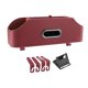 thumbnail image 2 of Organizador de Respaldo de Asiento de Coche Kusrkot Rojo, 2 of 8