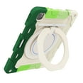 thumbnail image 4 of Dteck for iPad Pro 12.9 inch Case 2022/2021/2020/2018, iPad Pro 12.9 6th/5th/4th/3rd Gen Case, Heavy Duty Shockproof Rugged Case with Rotatable Kickstand Handle Grip,Rainbow Green, 4 of 6