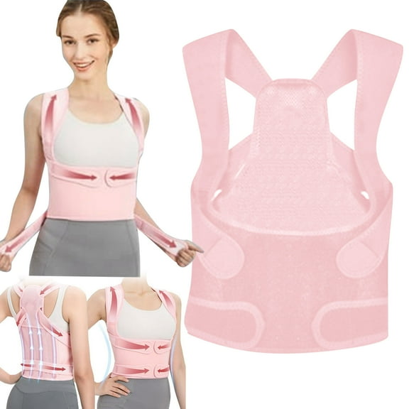 Back Brace PostureCorrector for Women,Adjustable Full Back Support and Shoulder Straightener,for Back Hunchback Correction,Scoliosis,Thoracic Spine,Posture Trainer