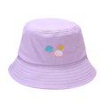 thumbnail image 2 of ZSQDM Women's Fashion Printing Sunshade Fisherman's Hat Basin Hat Outdoor Bucket Hat beanie Sun Hats for Women Bucket Hats Key Caps, 2 of 2