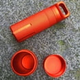thumbnail image 6 of Visland EDC Accessory Case Airtight Waterproof Aluminum Alloy Outdoor Survival Pill Capsule Match y Seal Bottle Holder Container for Camping Hiking, 6 of 8
