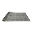 thumbnail image 2 of Ahgly Company Indoor Round Abstract Gray Modern Area Rugs, 6' Round, 2 of 4