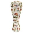 thumbnail image 2 of Yuyamidu Mushroom Golf Club Head Cover Flowers Golf Head Cover Fit Well for Driver Fairway Wood Hybrid Golf Club, Stylish Protection for Your Clubs for Women, 2 of 8