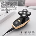 thumbnail image 4 of Meitianfacai Head Shavers for Bald Men, Electric Head Shaver, Washable Electric Razor, Dry Wet Use Shaver for Men, USB Charge, LED Display, 4 of 7