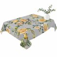 thumbnail image 2 of Yellow Rose Table Cloth Waterproof Tablecloths, Vintage Country Botanical Floral Vines Tablecloth Dining Table Cover for Kitchen Party Tabletop Outdoor, Rectangle Tablecloth 60x102 Inch, 2 of 9