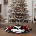 thumbnail image 4 of Goofa The Nightmare Before Christmas Pattern Christmas Tree Skirt with Ties, Christmas Tree Decorations, Farmhouse Christmas Decor Xmas Holiday Decorations-48", 4 of 6