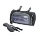 thumbnail image 1 of Bolsa para manillar de bicicleta de montaña, para exteriores, con pantalla táctil, para teléfono móvil, impermeable, color negro, 1 of 3