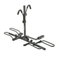 thumbnail image 1 of SportRack Bike Rack SR2901B Crest 2; 1-1/4 Inch And 2 Inch Receiver Hitch Mount; Holds 2 Bikes; Frame Clamp; With Lock; Foldable; Powder Coated; Black; Steel, 1 of 15