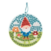 Glitter Mosaic Spring Gnome Sign 12 - Craft Kits - 12 Pieces