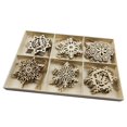 thumbnail image 1 of 30 Pcs Etiquetas de para Navidad DIY Accesorio Decorativo Perfecto de Fotografía Soledad etiquetas de madera de Navidad, 1 of 9