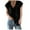 Black, variant on successthop Sweater Vest Women Ribbed Sleeveless Knitwear Oversized V Neck Casual Pullover Top Solid Trendy Clothes L