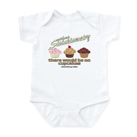 

CafePress - Cupcakechemistry Body Suit - Baby Light Bodysuit Size Newborn - 24 Months