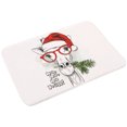 thumbnail image 1 of Christmas Bathroom Mat Non-slip Lovely Entry Door Mat Bath Mat for Home, 1 of 7