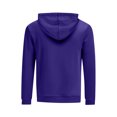 thumbnail image 3 of 2026 Happy New Year George Hooded Sweatshirt Pullover Casual Printed Design Long Sleeve Unisex Hoodie Kangaroo Pocket Purple XL, 3 of 3