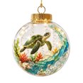 thumbnail image 6 of PLPPYFS Christmas Sea Themed Lighted Hanging Ornament Ball, Underwater Sea Animal Printed LED Glowing Bauble Design Holiday Hanging Decoration for Xmas Tree Window Home Party Gift, 6 of 6