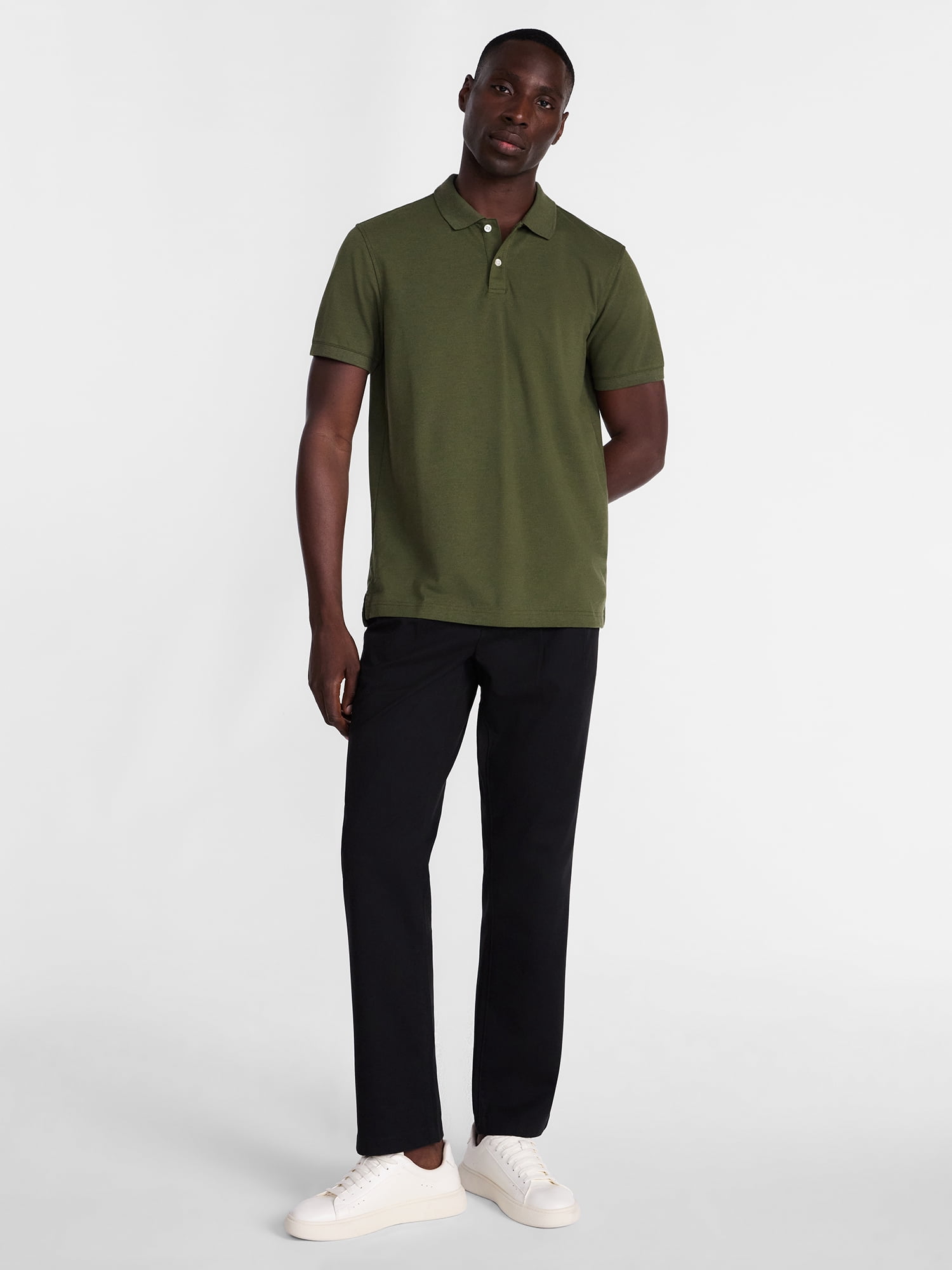George Men's Straight Fit Pleated Pants, Sizes 28-48