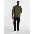 thumbnail image 2 of George Men's Straight Fit Pleated Pants, Sizes 28-48, 2 of 5