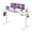 White, variant on CZMJY Electric Standing Desk, 40 X 24 Inches Height Adjustable Stand up Desk for Home Office, Small Ergonomic Sit to Stand Desk, Maple