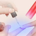 thumbnail image 5 of KQJQS UV Light for Gel Nails, Mini U V LED Nail Lamp Handheld with Stand, Portable Nail Dryer Rechargeable USB Cordless, 5 of 7