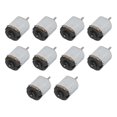 thumbnail image 2 of 10pcs Mini Electric Motor High Speed Low Noise Small Dc Motors For Hobby Diy Toys Cars, 2 of 4
