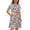 Axolotl Blue, variant on Binienty Axolotl Dress for Girls 3-4 Cute Soft Short Sleeve Dress Kids Lightweight A-Line Sundress with Pockets Children Summer Outfits