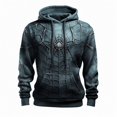 thumbnail image 3 of Sudaderas con estampado 3D de araña para hombre, Sudadera con capucha de gran tamaño, ropa de calle Harajuku de tendencia Hip Hop, Cosplay de ocio, moda de otoño, 3 of 3