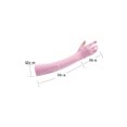 thumbnail image 3 of xiaxaixu Summer Letter Print Sun Protection Arm Sleeves with Open Fingers, 3 of 3