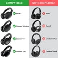 thumbnail image 3 of Almohadillas de repuesto para auriculares Skullcandy Geekria Black, 3 of 7