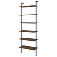 thumbnail image 4 of Owens 96-inch 6-shelf Wall Bookshelf Walnut, 4 of 11