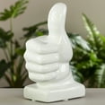 thumbnail image 4 of Annistyn Porcelain Thumbs Up Sculpture, 4 of 5