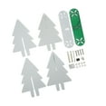 thumbnail image 4 of DIY Tree Assemble Kit, Romantic USB Powered Gradient Light Electronic Christmas Tree Kit Easy Operation  For Soldering Practice Red,Green, 4 of 8
