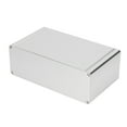 thumbnail image 3 of Aluminium Electric Box, Split Type Junction Case  Shielding Wide Use Heat Dissipation Silver  For DIY, 3 of 8