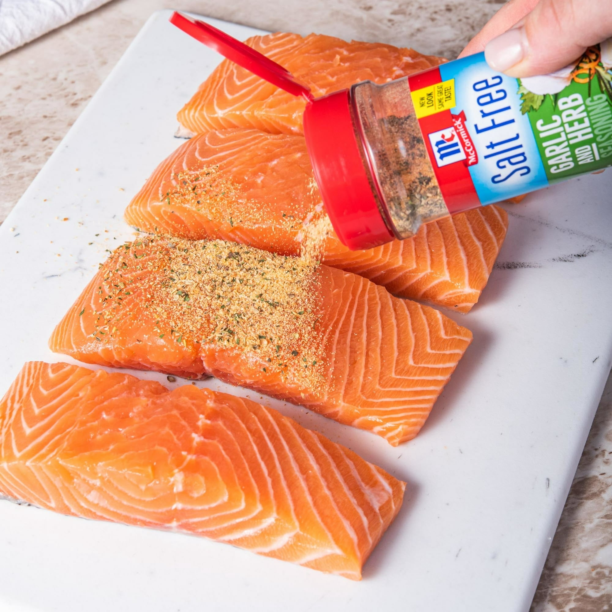 McCormick Seasoning, Salt Free Garlic and Herb, 4.37 oz Bottle