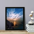thumbnail image 2 of Designs ByLITA Clifftop Sunset Bliss, 8 x 10 Wall Print Inspirational (Unframed) | Old Masterpieces | Stylish Modern Decoration For The Home and Office, 2 of 4