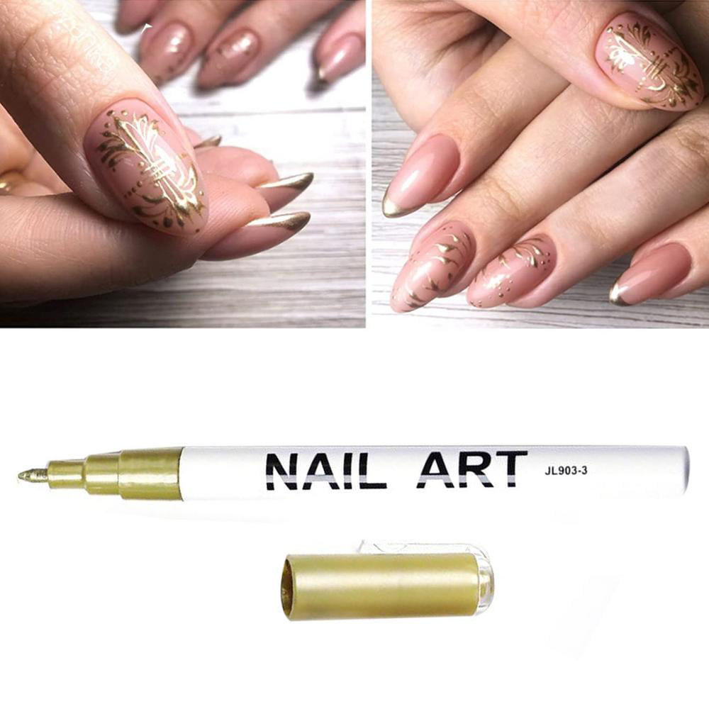 1pc Waterproof Nail Art Graffiti Pen Neon Gel Polish Abstract Stripe Lines Drawing  Pen Painting Liner Brush Manicure Tools GLTY | SHEIN USA